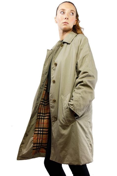 classic burberry raincoat for women.